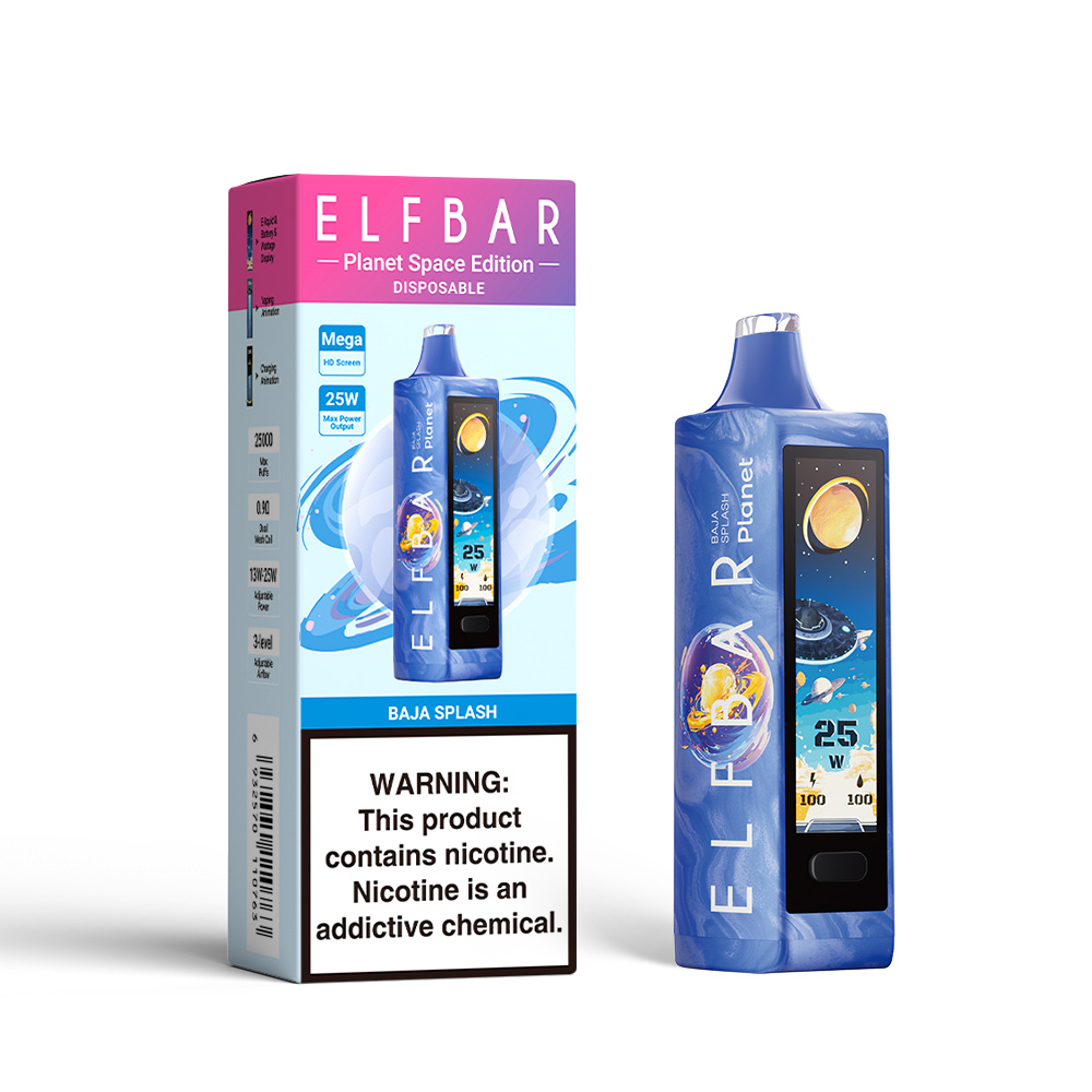 PLANETA DE BARREIO DE FEV 25K vape descartável recarregável (todos os sabores)