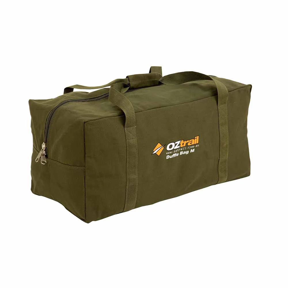 OZtrail CANVAS DUFFLE BAG MEDIUM travel bag - khaki
