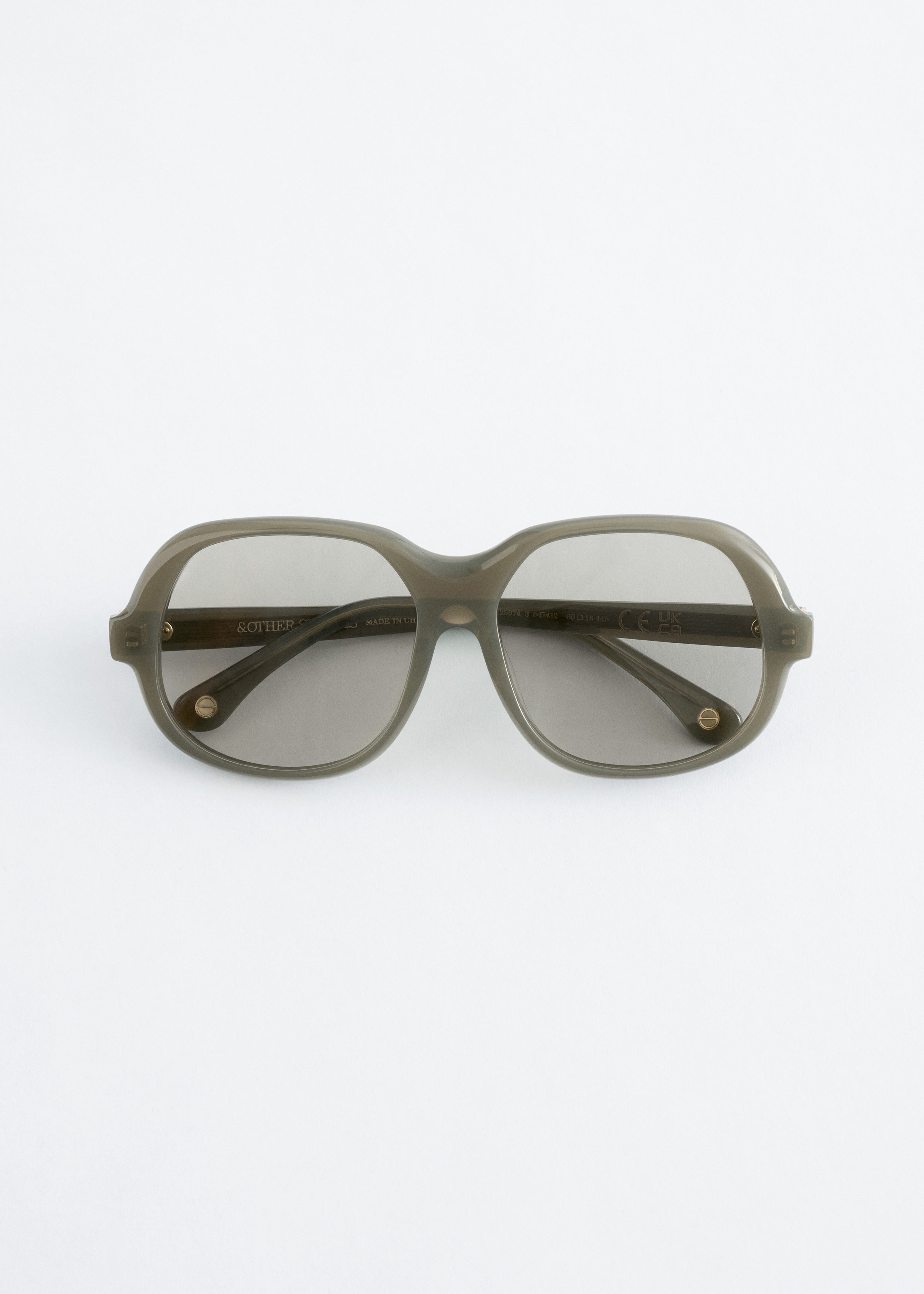 & Other Stories SQUARE-FRAME SUNGLASSES