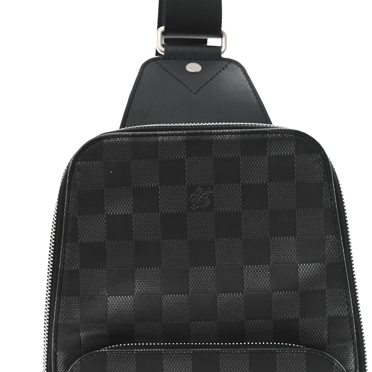 Damier Graphite Avenue Sling Bag Onyx Silver - Top Club