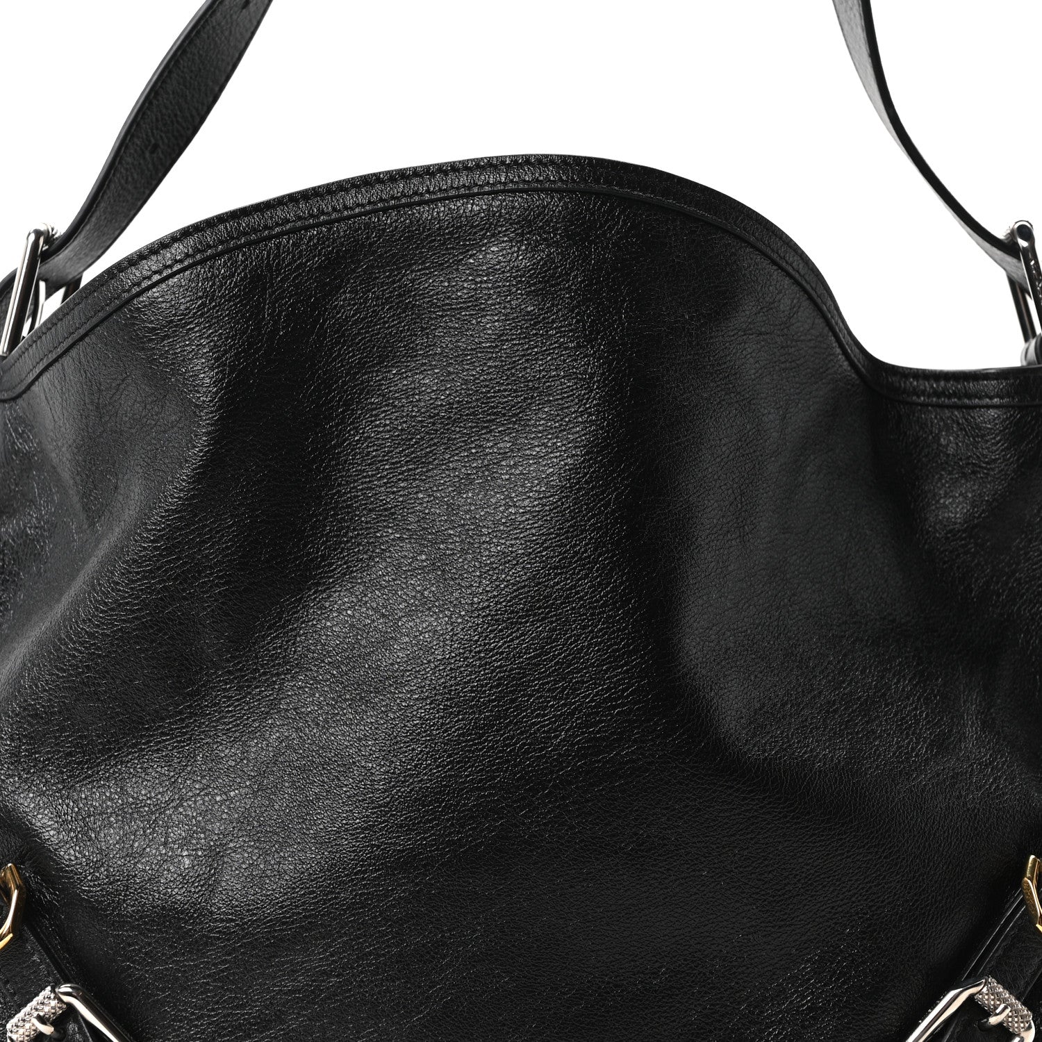 Calfskin Medium Voyou Bag Black - Top Club