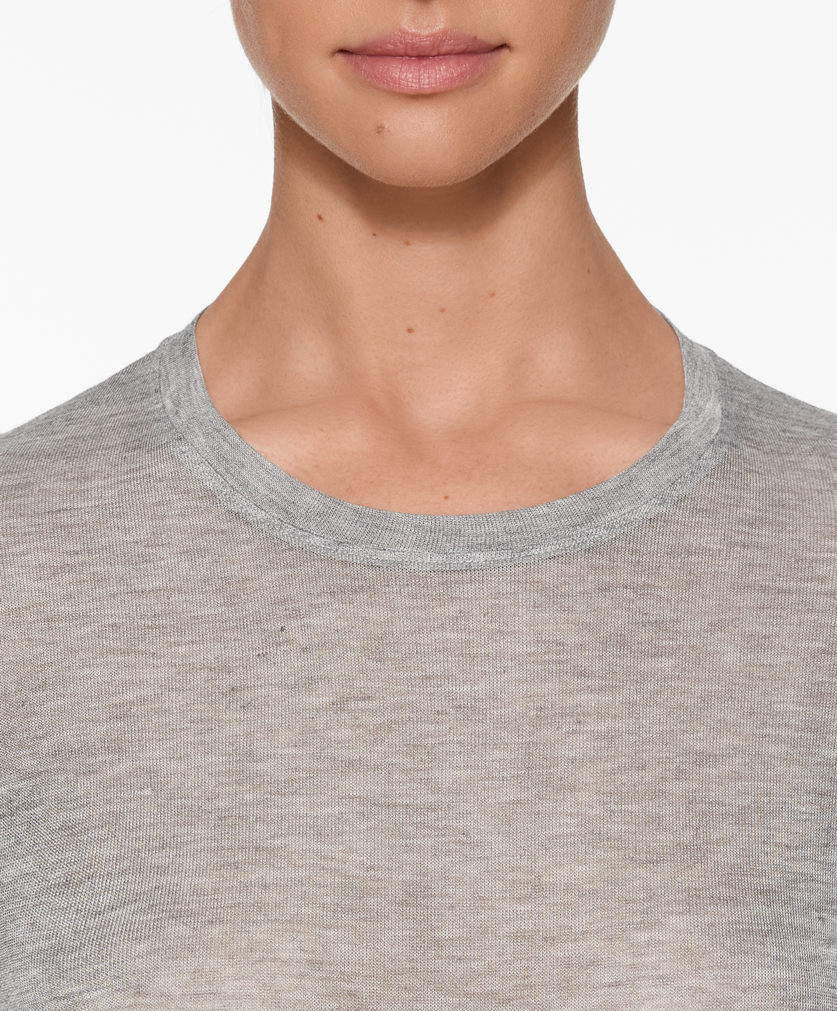 OYSHO Extra-fine long-sleeved T-shirt