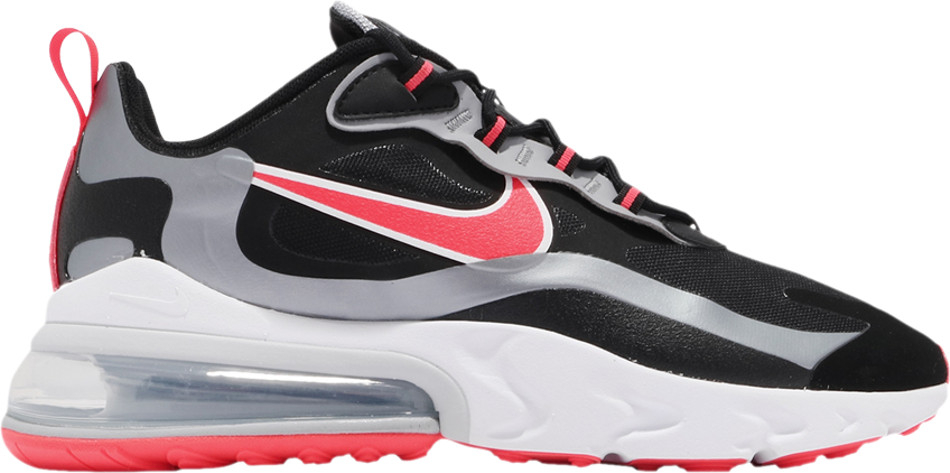 Air Max 270 React  Black Bright Crimson  CT1646-001 - Sneaker Replica Workshop