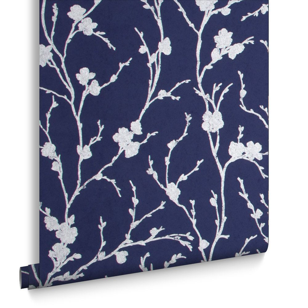 Graham & Brown  vliesbehang  Meiying Cobalt Graham & Brown  vliesbehang  Meiying Cobalt