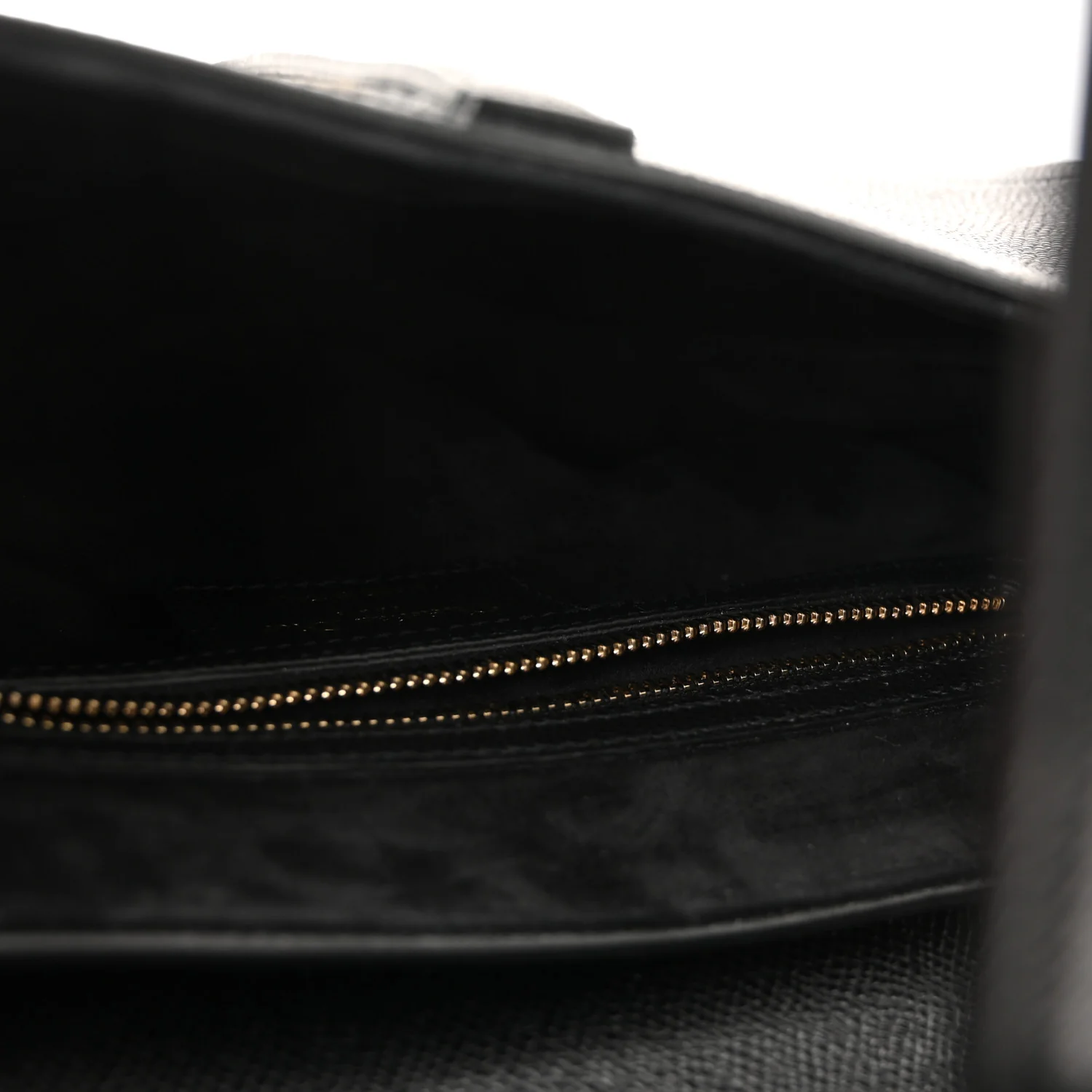 Grained Calfskin Saddle Bag With Strap Black - Top Club
