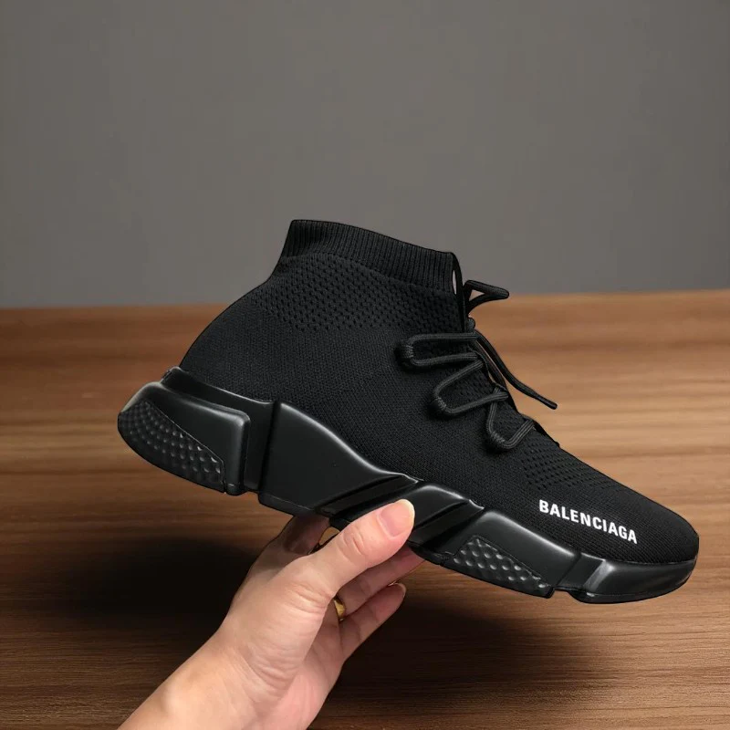 Balenciaga Speed Lace-Up Sneaker Black - Sneaker Replica Workshop
