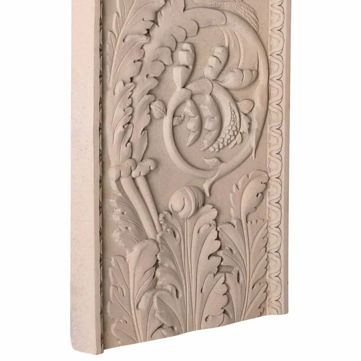 Luxury Baroque wall relief sand color 179 cm - Baroque wall decoration