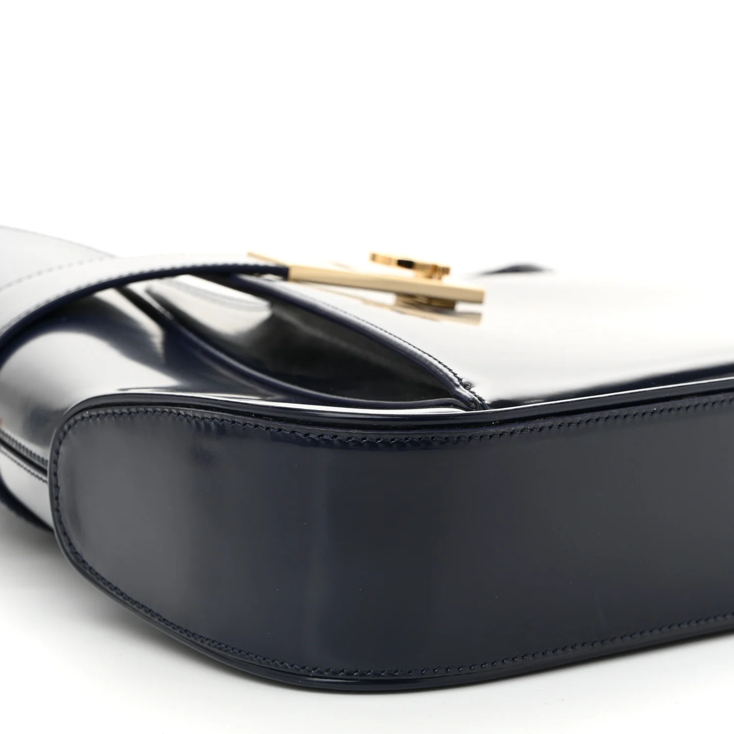 Brushed Calfskin Gancini Hobo Midnight - Top Club