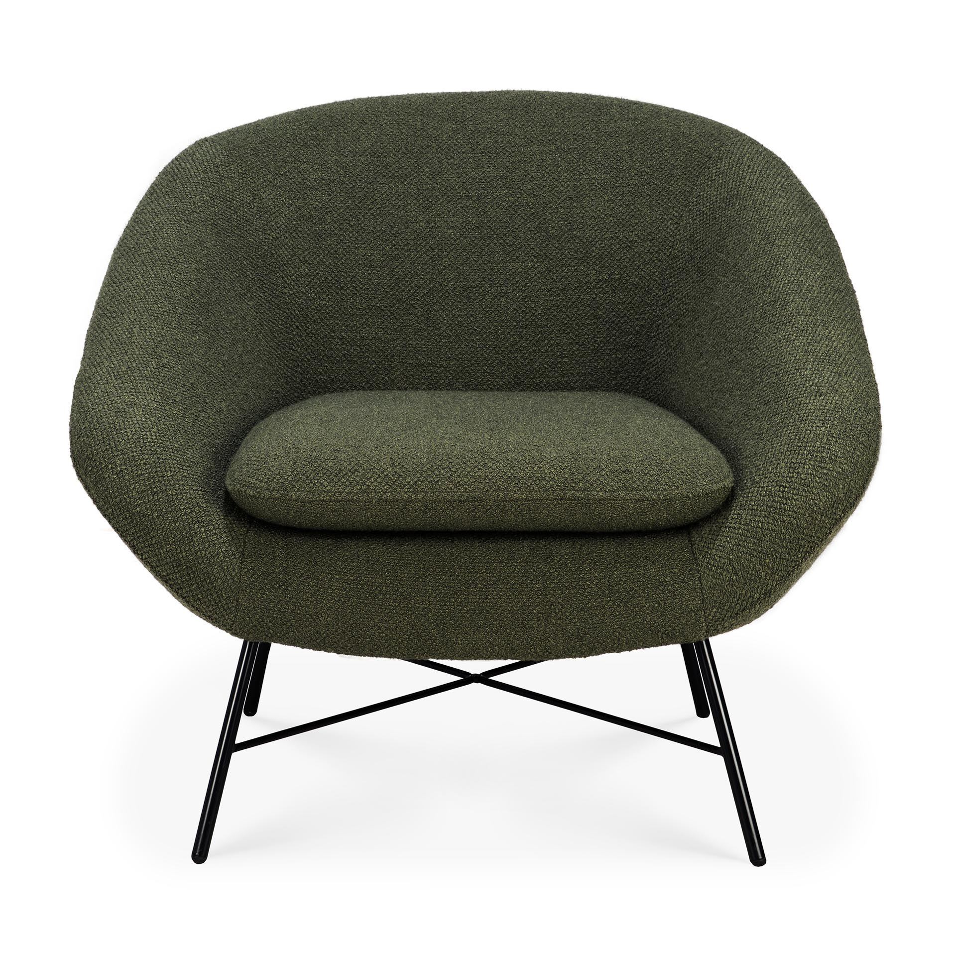 Barrow lounge chair - pine green