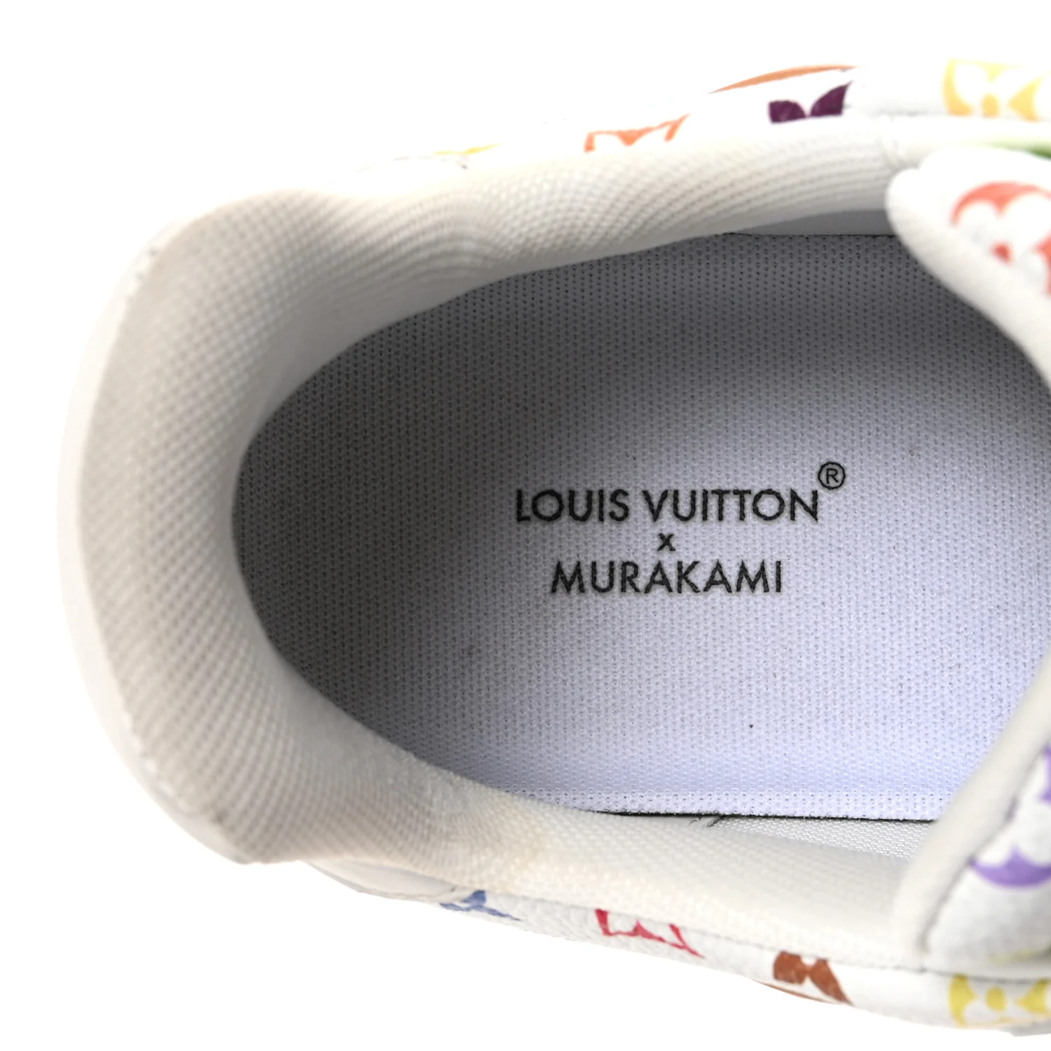 LV X TM Calfskin Monogram Multicolor Womens LV Trainer Sneakers 37.5 White - Top Club