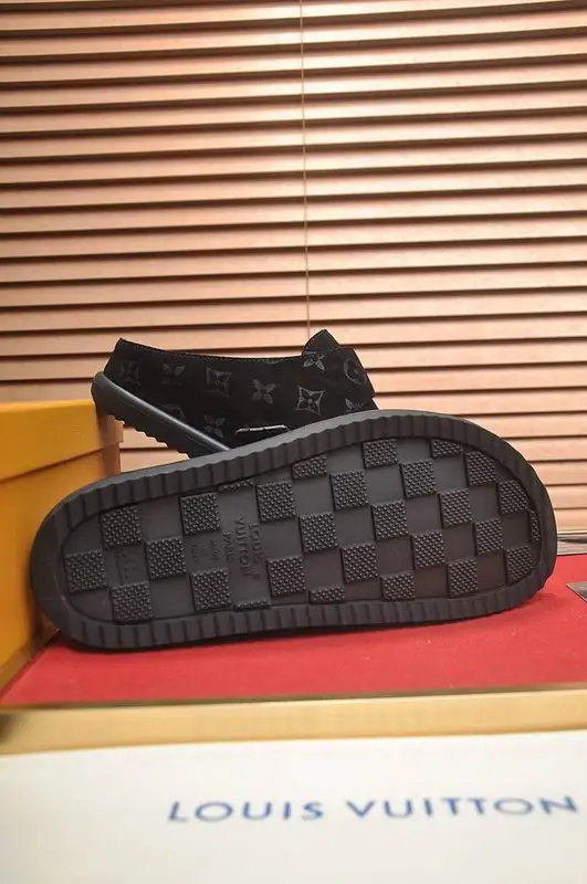 Louis Vuitton Men's Monogram Slippers For Effortless Style - Sneaker Replica Workshop