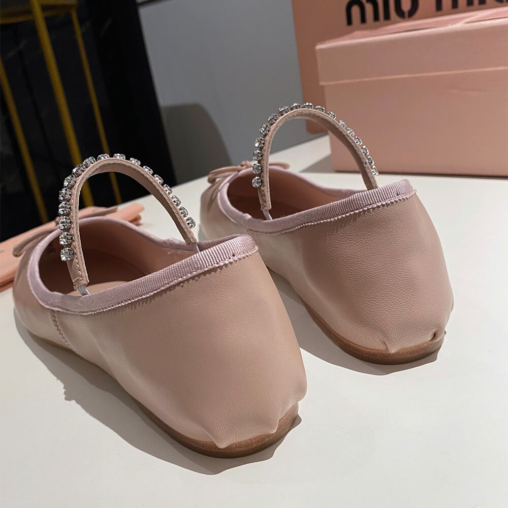 MiuMiu Leather ballerinas - Top Club