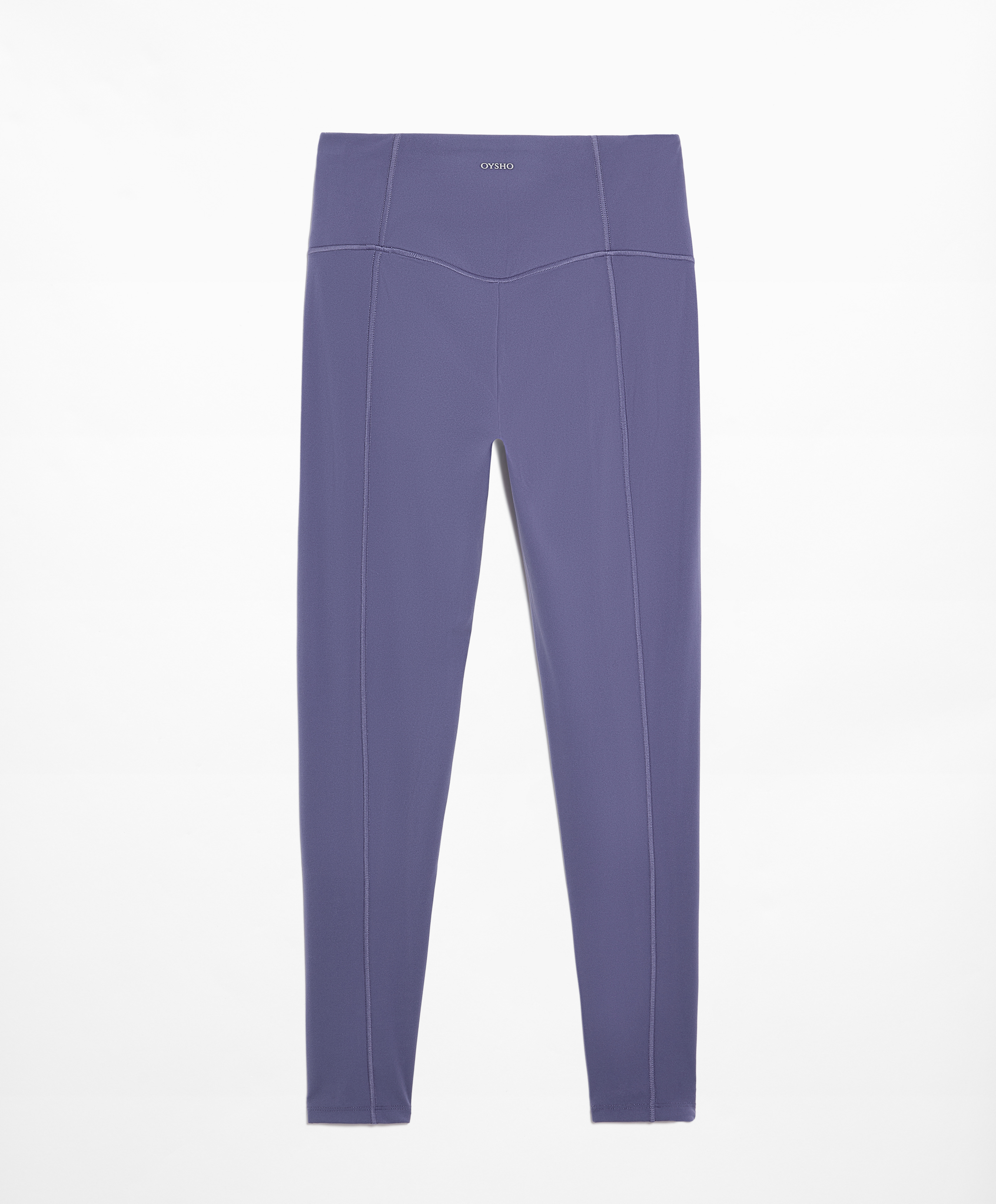 OYSHO Comfortlux super-high-rise 65cm ankle-length leggings with overlocking detail