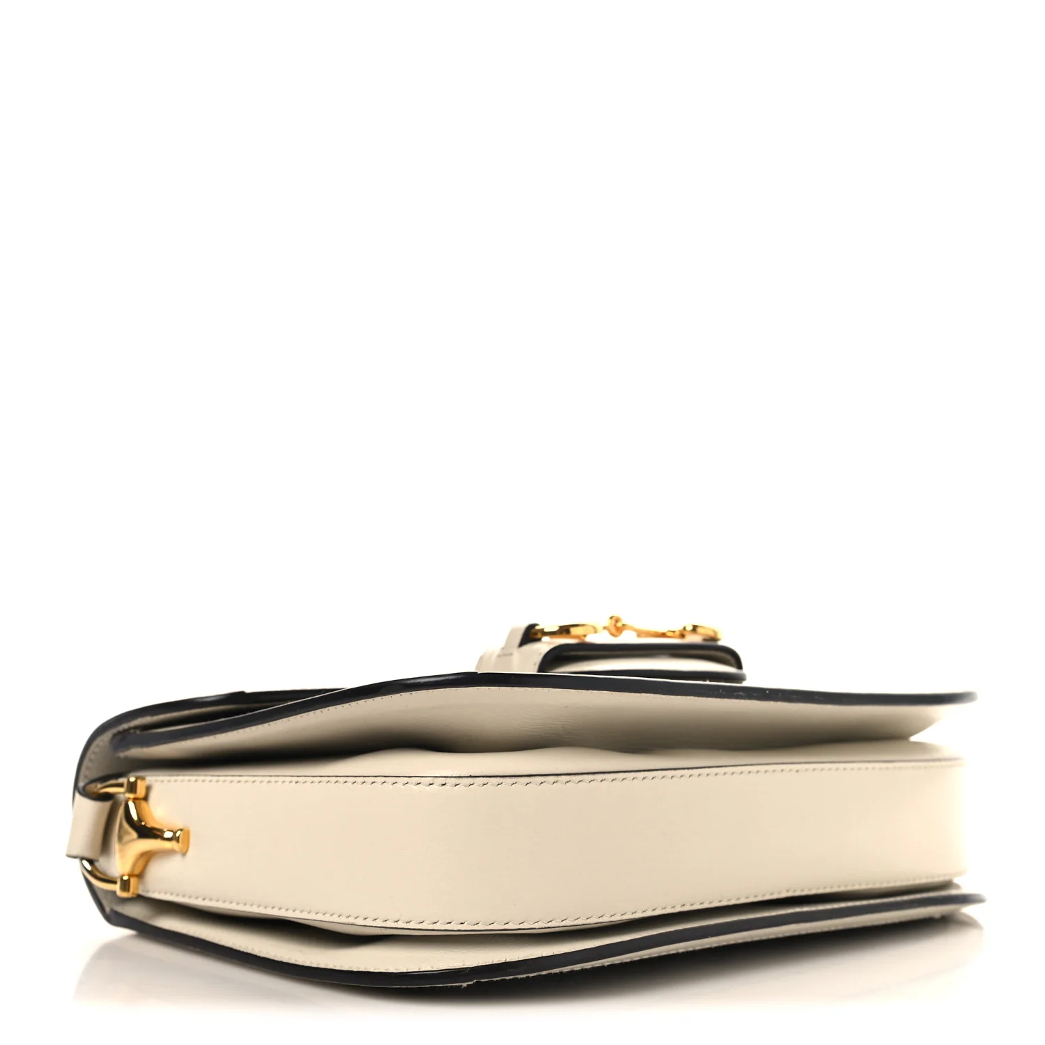 GG Supreme Monogram Horsebit 1955 Shoulder Bag Beige Mystic White - Top Club