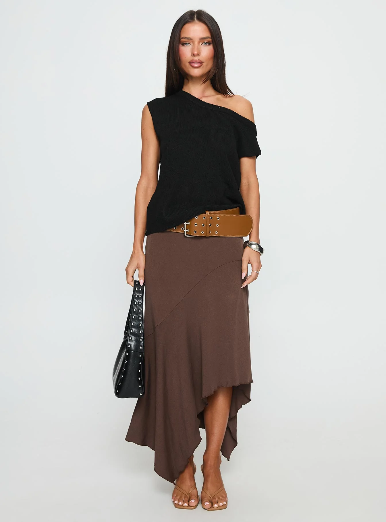 Ashfield Off Shoulder Top Black