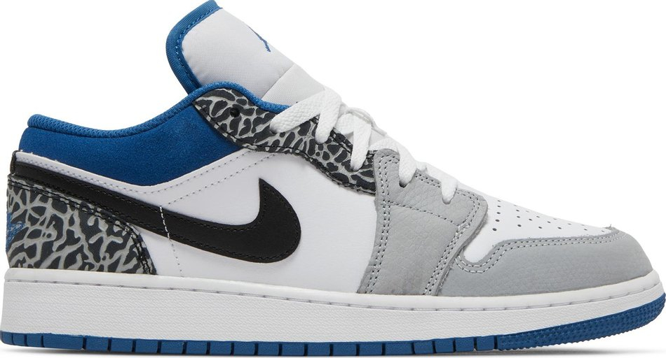 Air Jordan 1 Low SE GS  True Blue  DQ2514-140 - Sneaker Replica Workshop