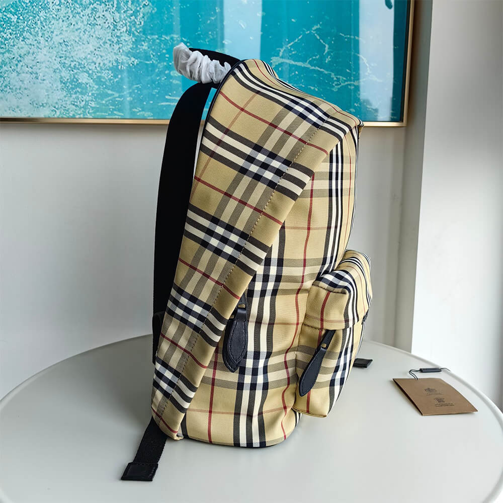 Burberry Check Backpack - Top Club
