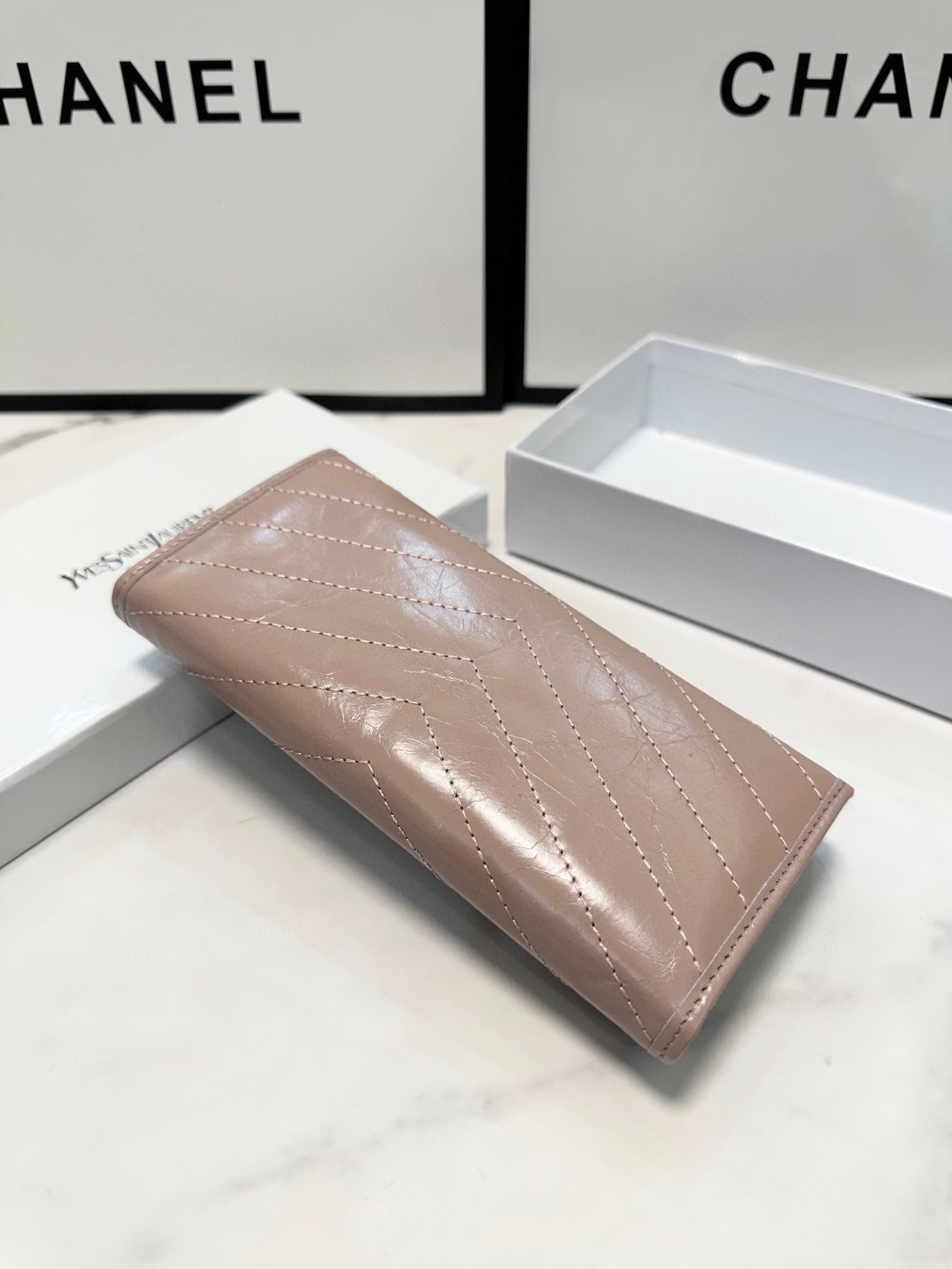 Y new arrival women wallet pink size: 19*10 cm - Top Club