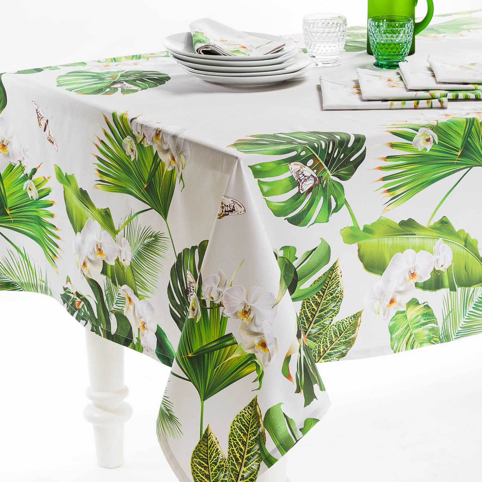 Tovaglia In Cotone Eden Cm. 150X180 Unica Caleffi