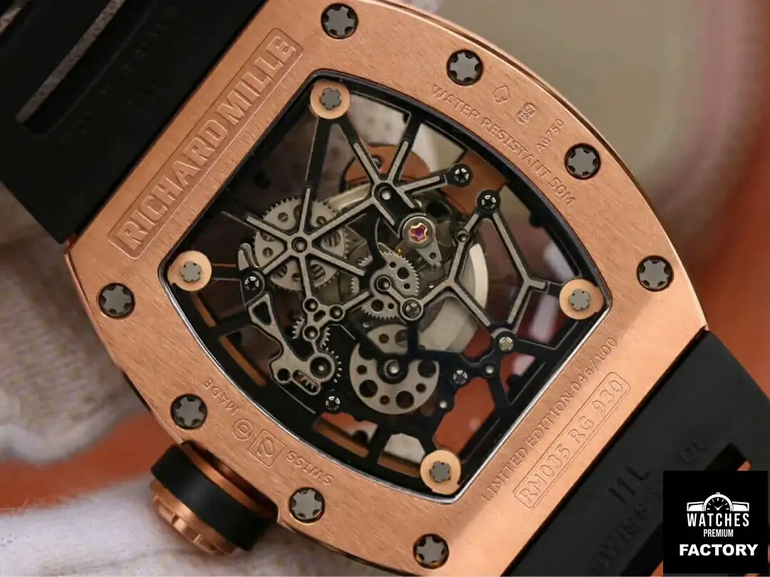 Richard Mille RM035 Americas KV Factory Rubber Strap