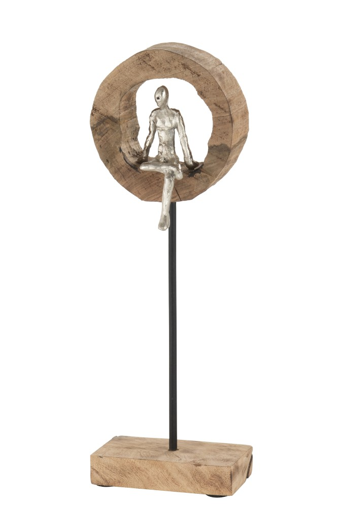 Figuur Denker in Ring Hoog