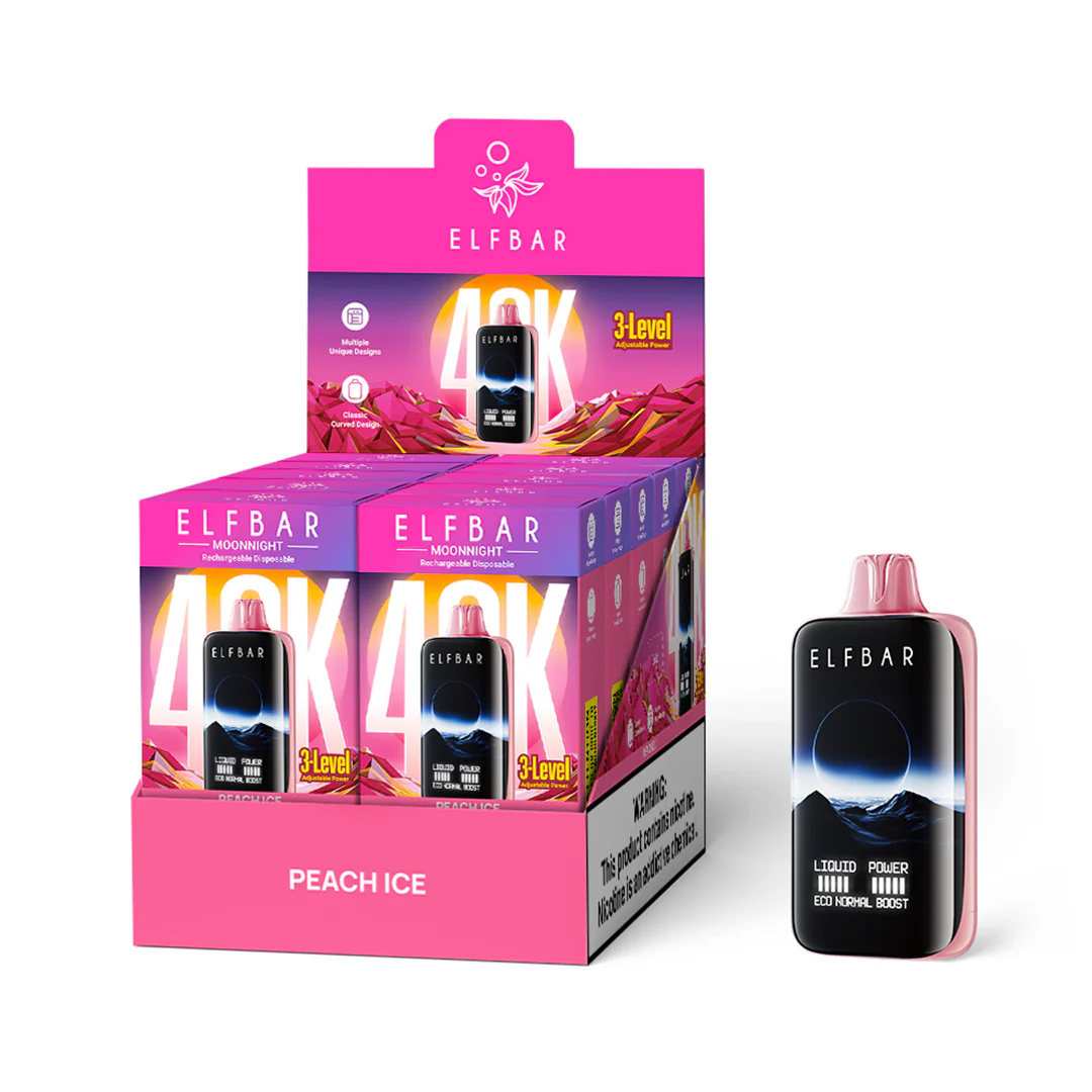 ELFBAR MoonNight Rechargeable Disposable Vape (All Flavours)