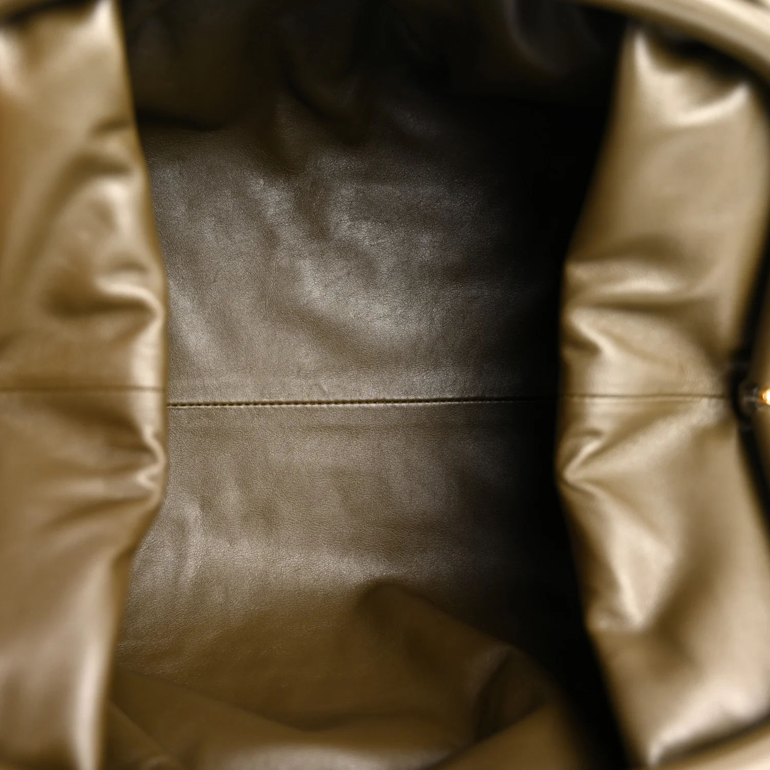 Smooth Butter Calf The Pouch Oversized Clutch Mustard - Top Club