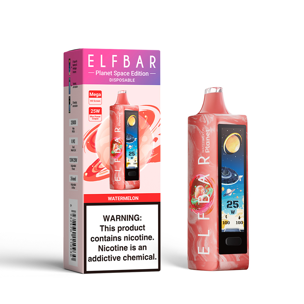 ELF BAR PLANET 25K Rechargeable Disposable Vape (All Flavours)