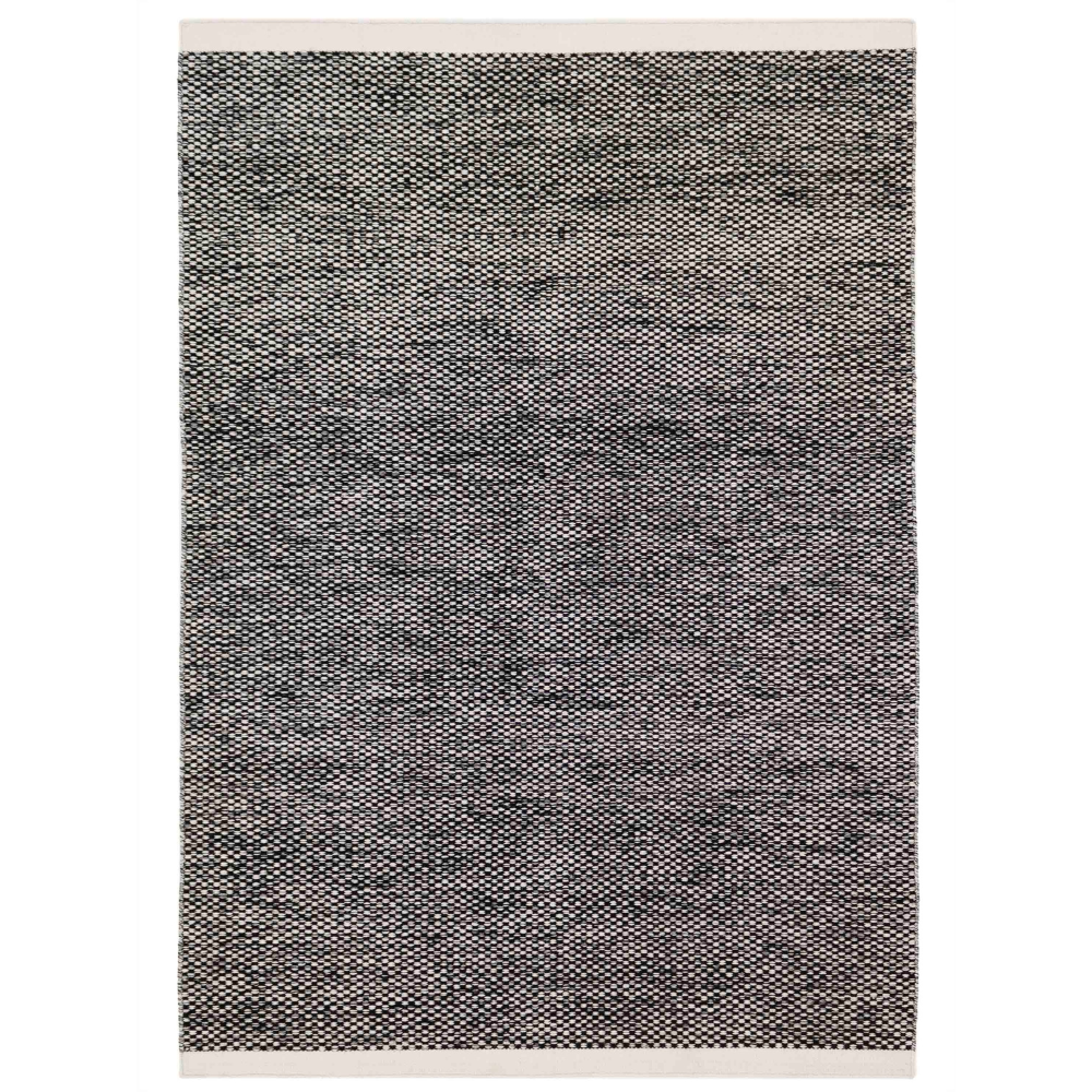 Vloerkleed Vaasa black white 160x230 cm