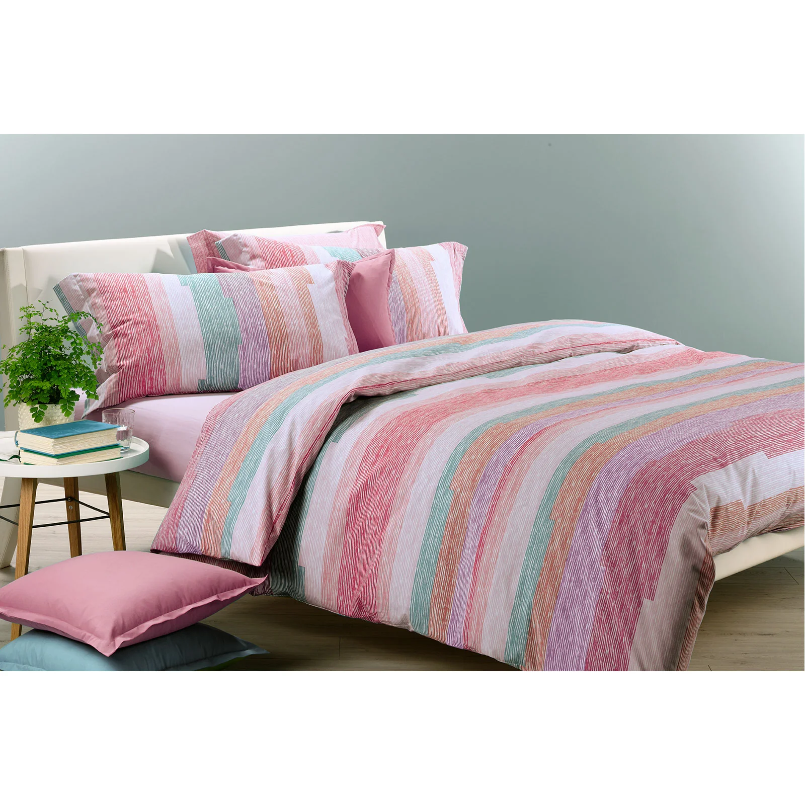 Cover Paroure in Scandinavia cotton marriage coral caleffi