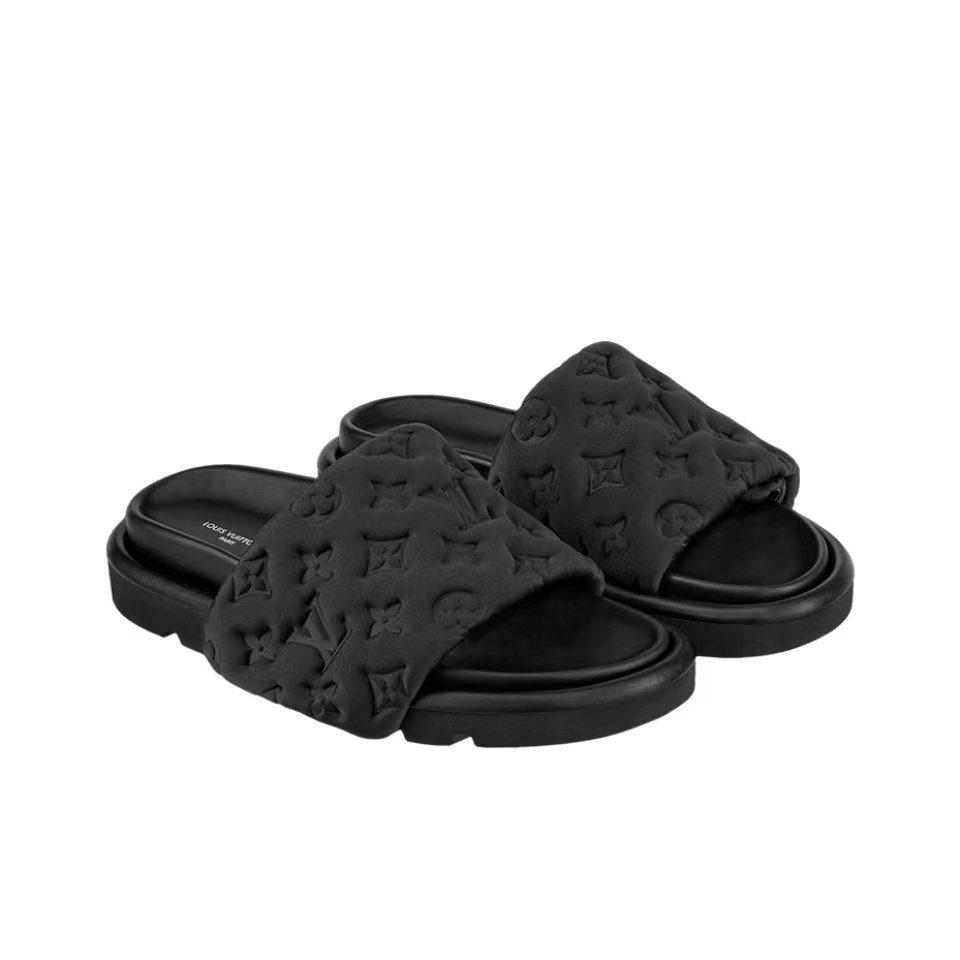 Louis Vuitton LV Pool Pillow Fashion Flat Flip-flops Slide Sandal (Replica) - Sneaker Replica Workshop