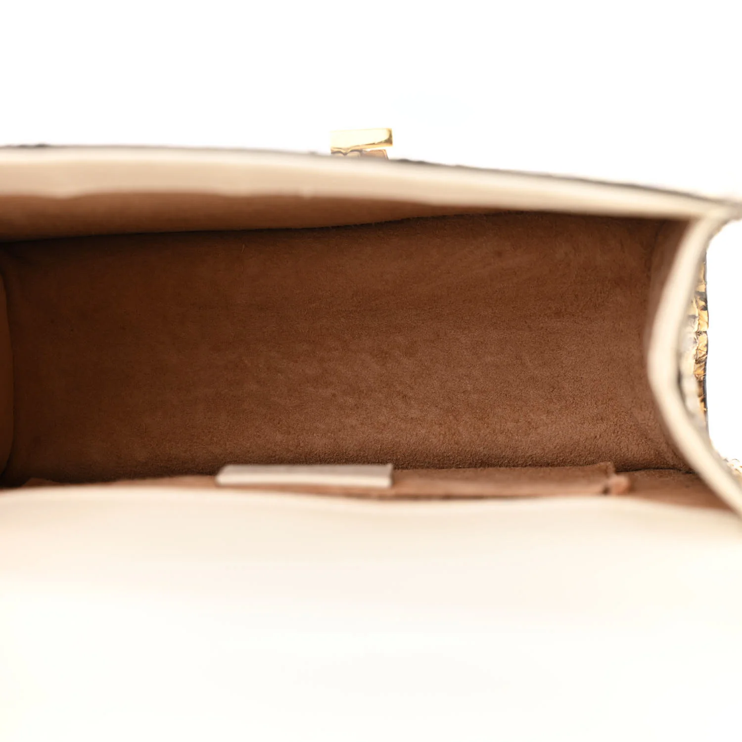Snakeskin Mini Sylvie Chain Shoulder Bag Roccia - Top Club