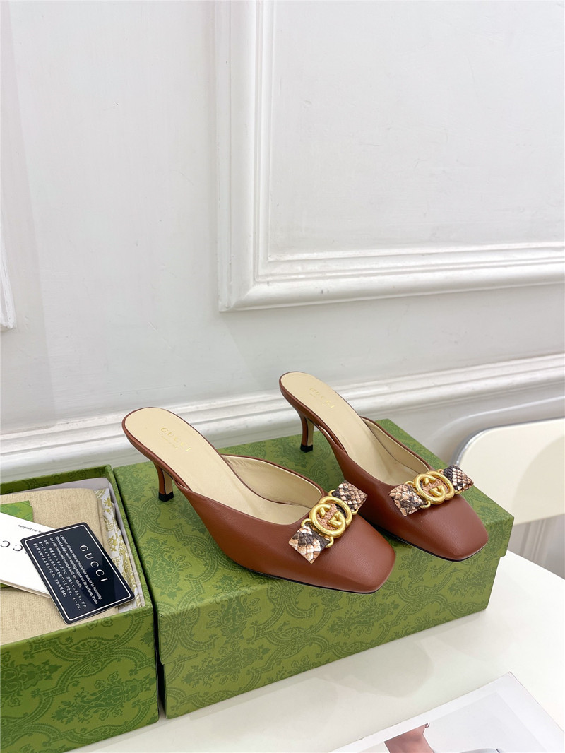 gucci new double G mules - Sneaker Replica Workshop