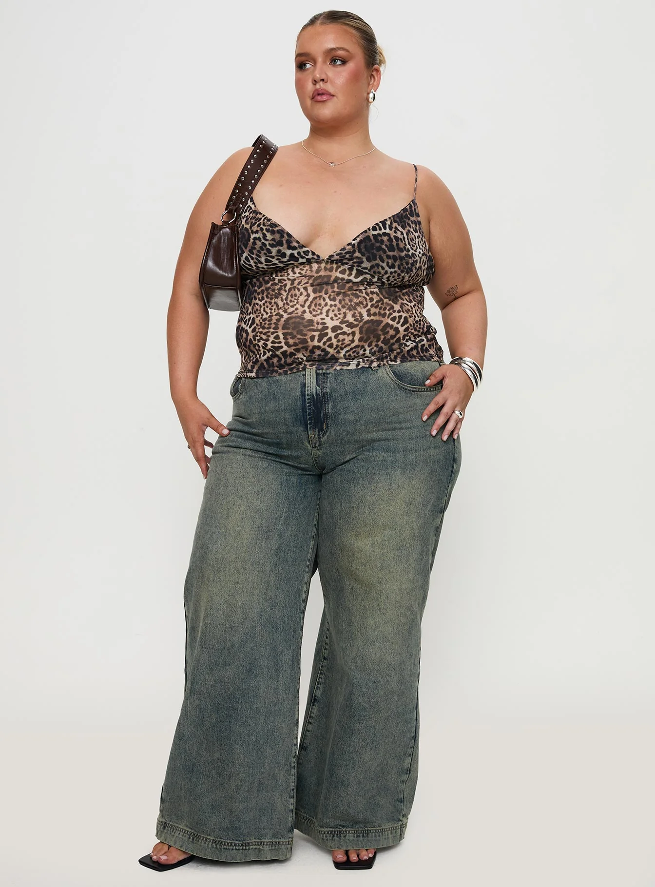 Fast Times Top Leopard Curve
