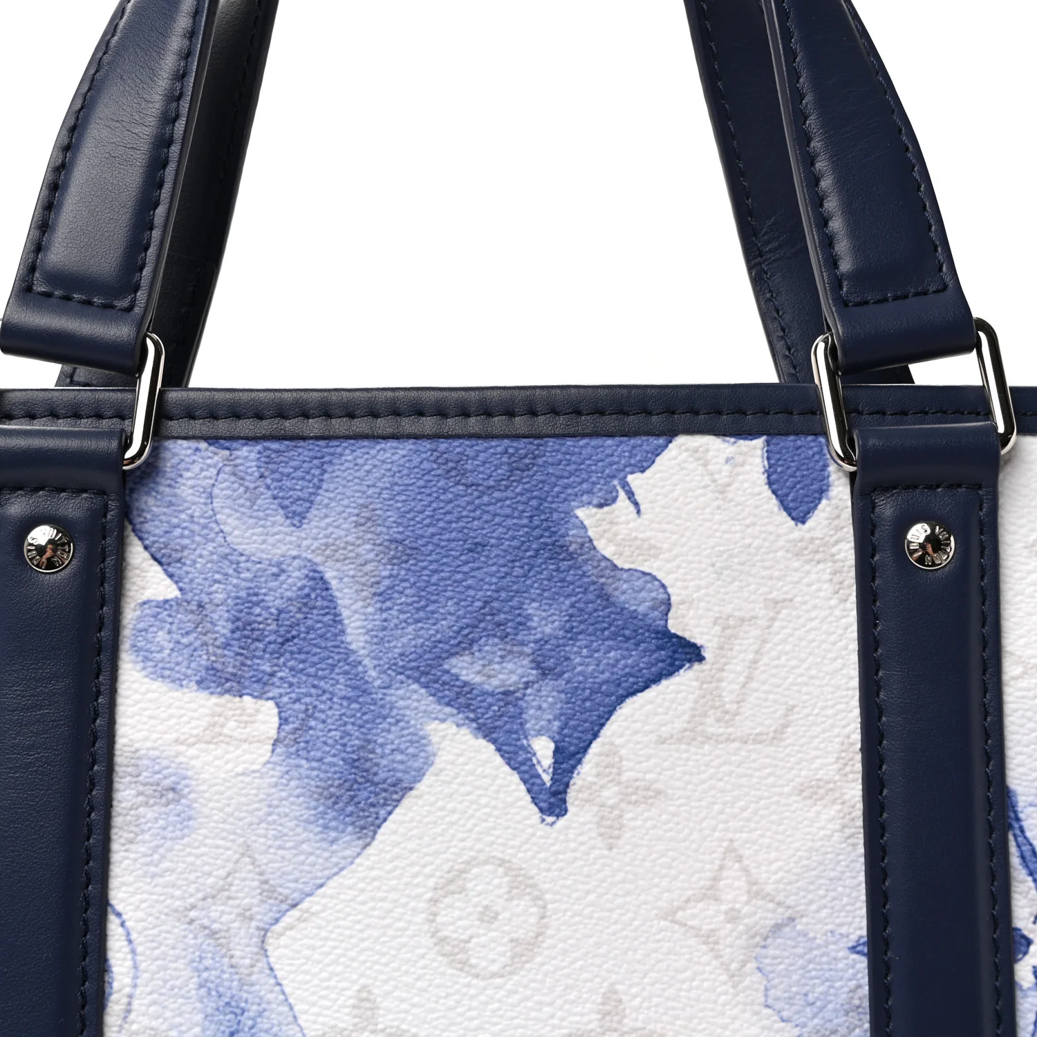 Monogram Watercolor New Tote GM Blue - Top Club