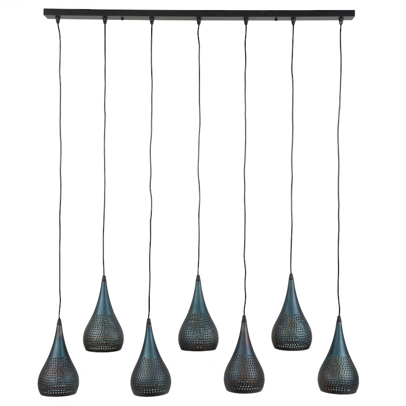Hanglamp Newcastle 7L Hanglamp Newcastle Brons