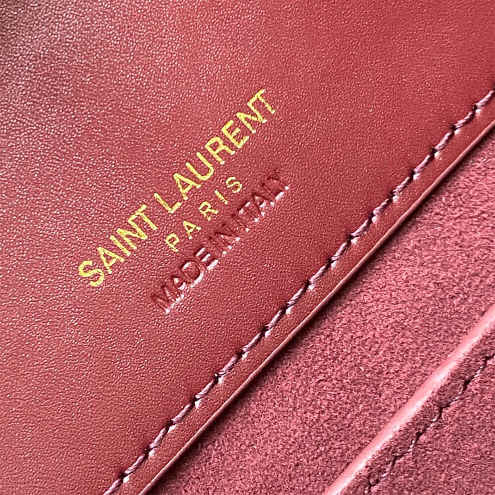 YSL LE 37 small in shiny leather - Top Club