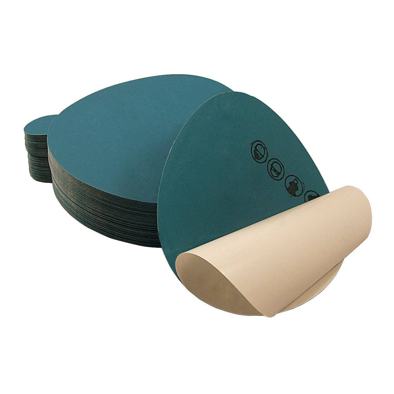 5 Inch Adhesive Back (PSA) Blue Wet / Dry Sharpening Film Sanding Discs, 50 Pack - Alvarez Pro Painting LLC