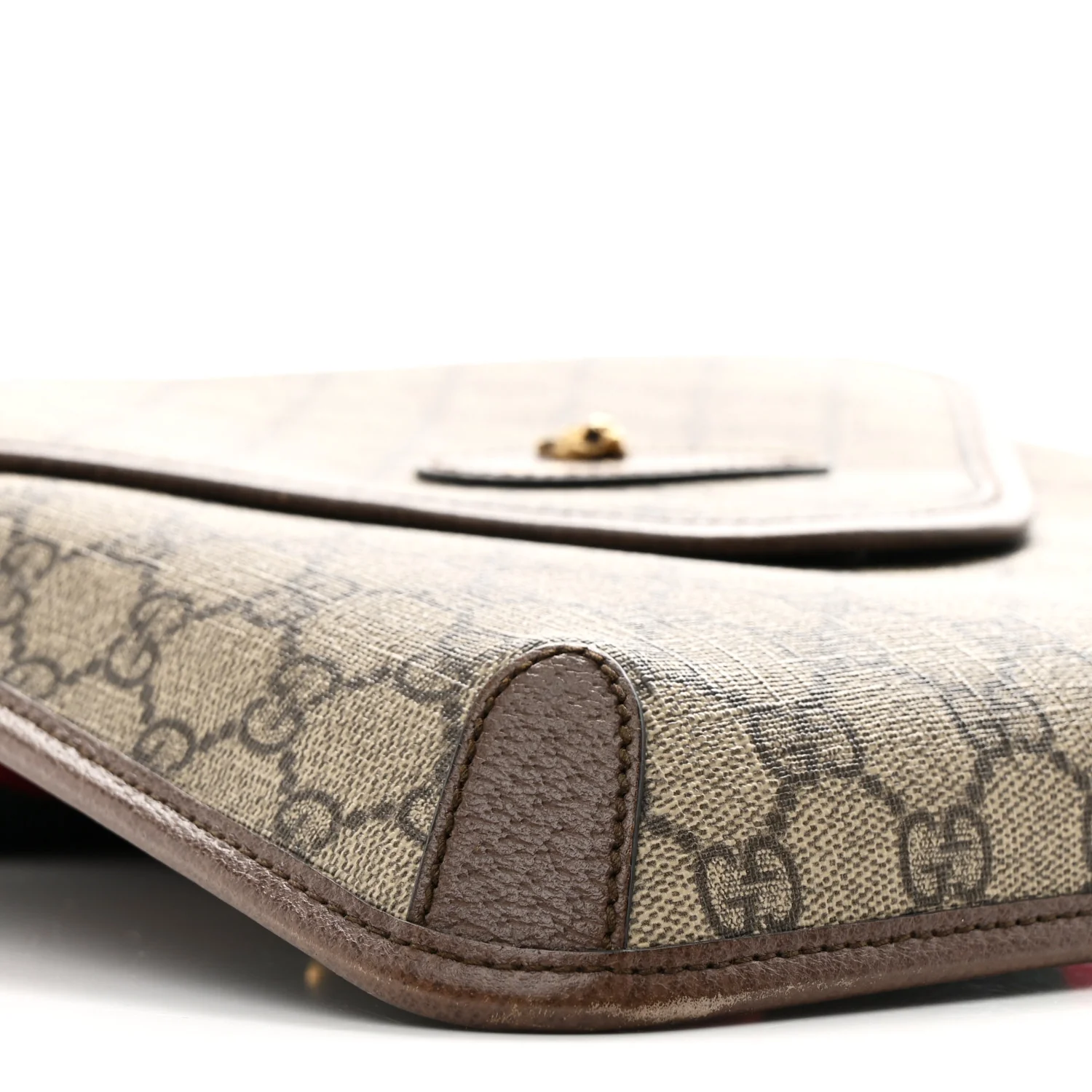 GG Supreme Monogram Web Medium Neo Vintage Flap Messenger Bag Beige New Acero - Top Club