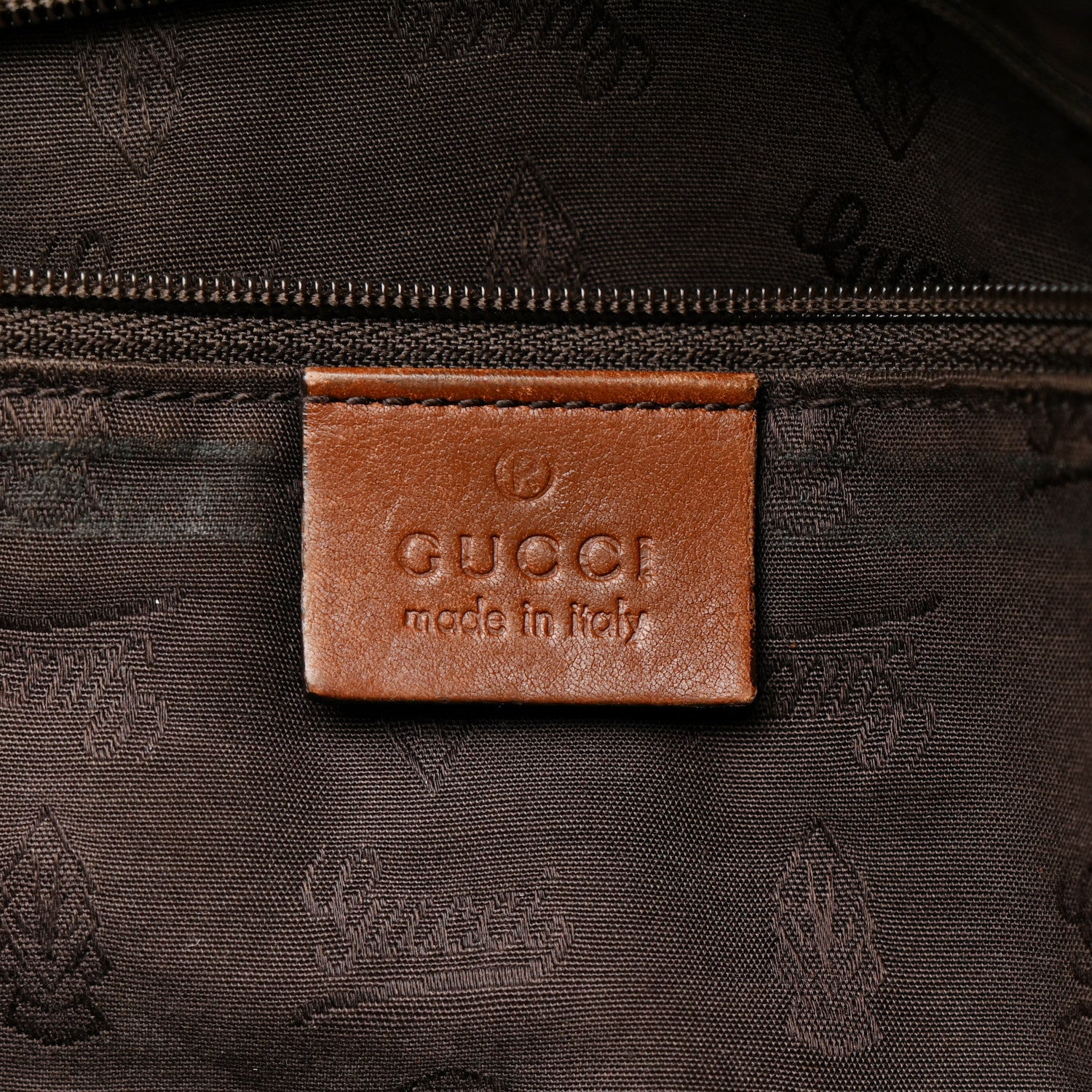 Guccissima Medium Sukey Tote Brown - Top Club