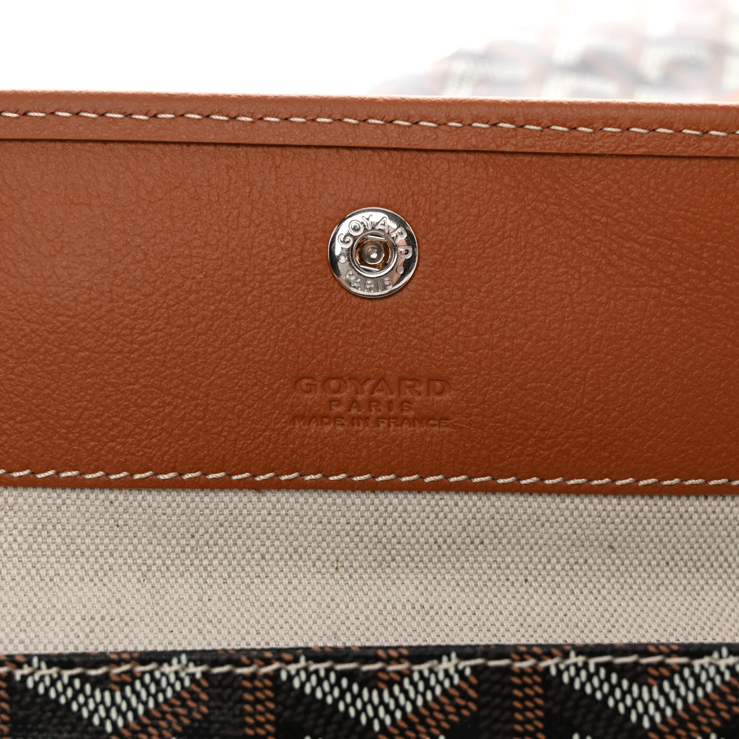 Goyardine Boheme Hobo Black Gold - Top Club