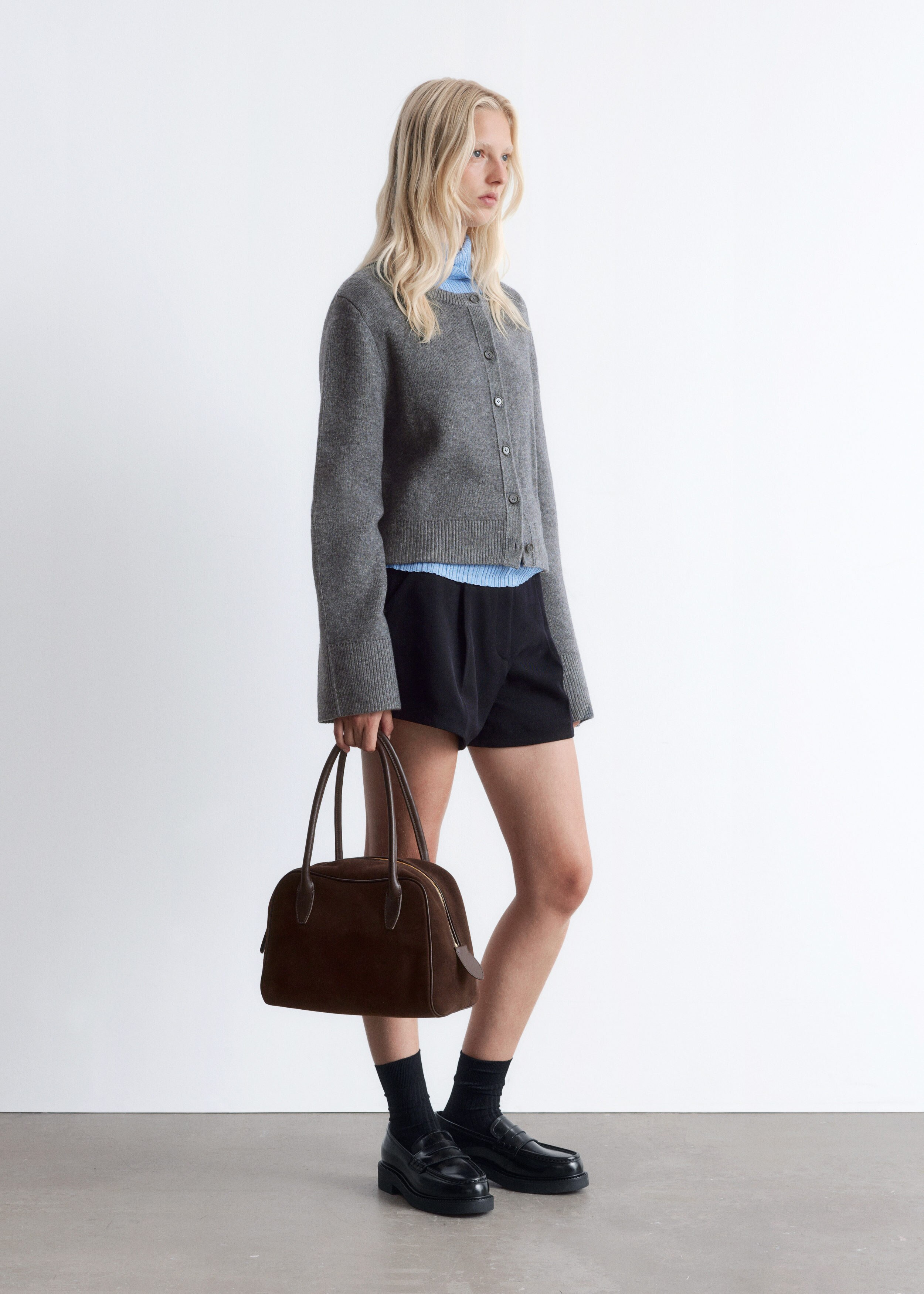 & Other Stories CROPPED BOXY CARDIGAN