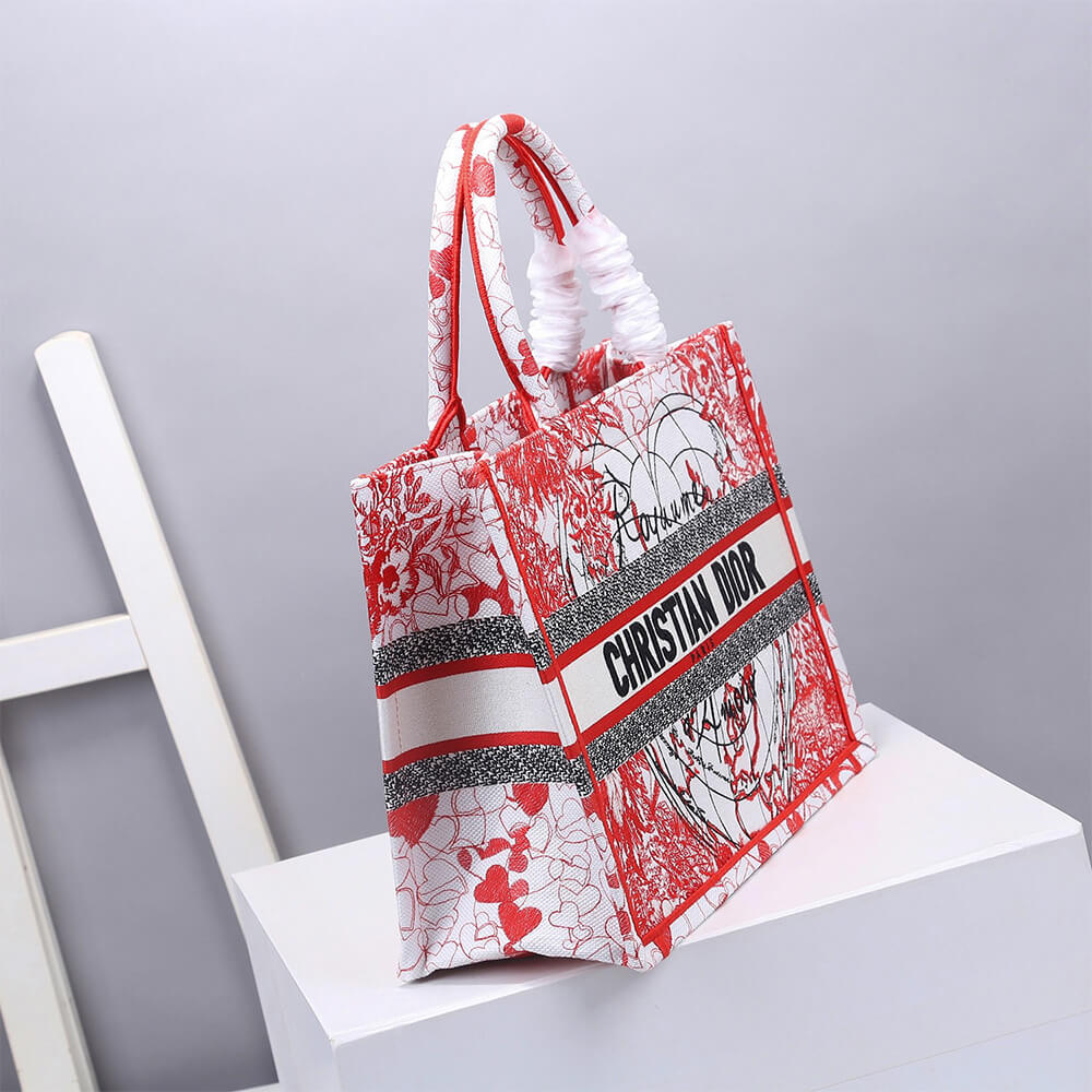 SMALL DIOR BOOK TOTE - Top Club