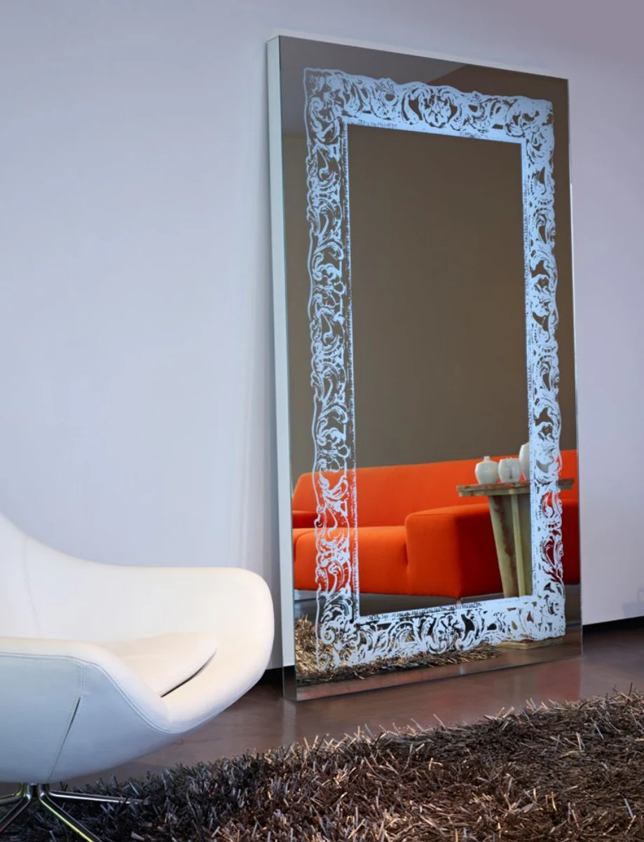 Luxury mirror with light and remote control 107 x H. 182 cm - luxury quality