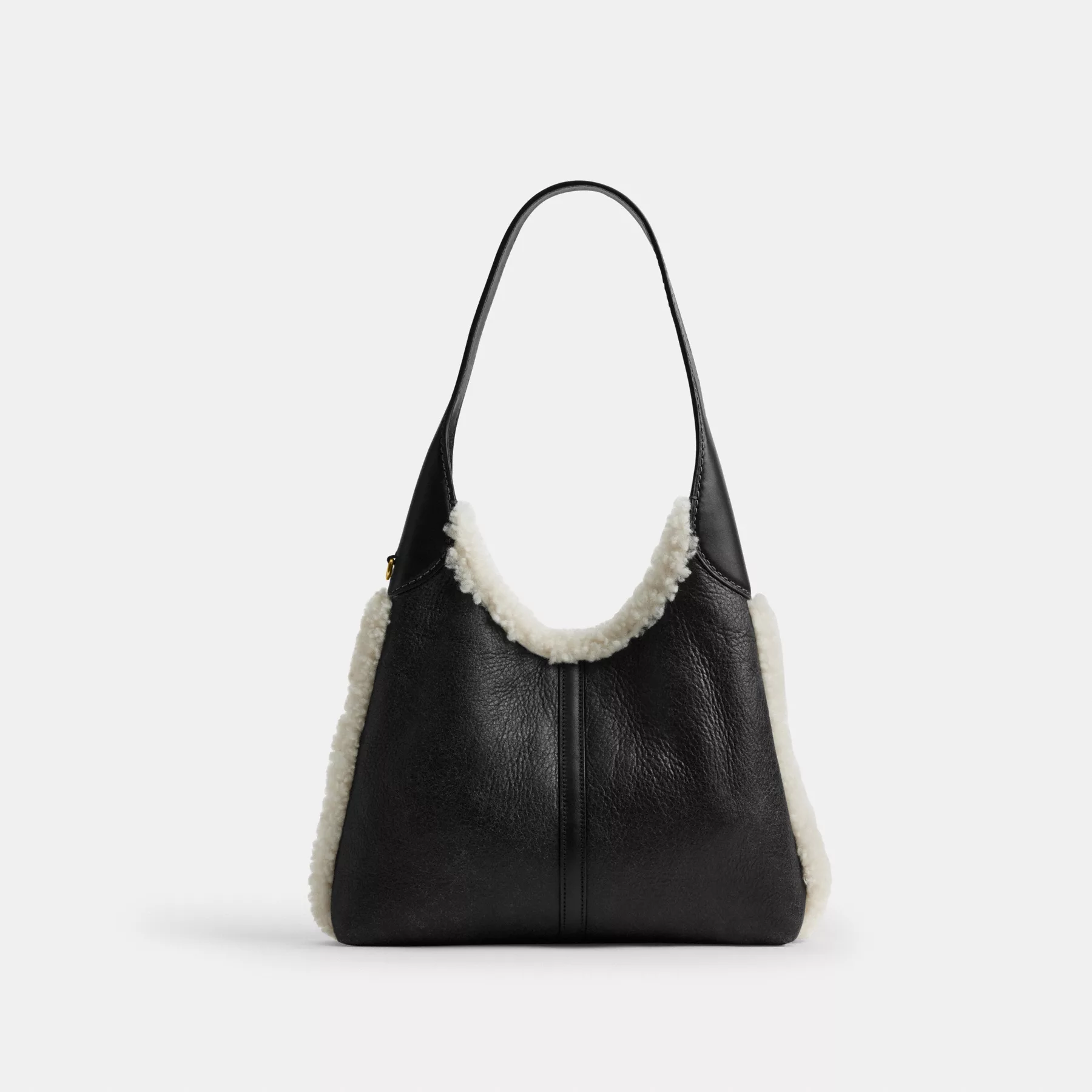 COACH BROOKLYN SHOULDER BAG 28 IN SHEARLING