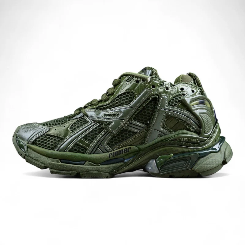 Balenciaga Runner – Leather Free Khaki - Sneaker Replica Workshop