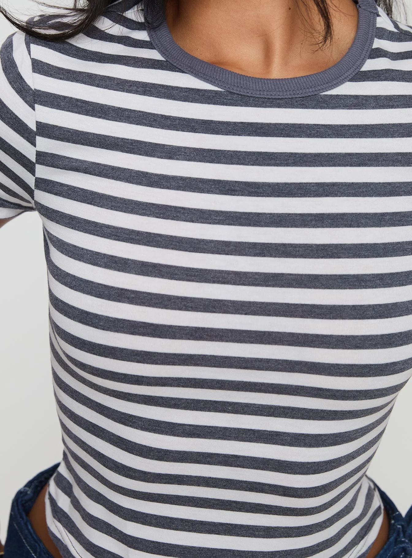 Floyra Top Blue / White Stripe