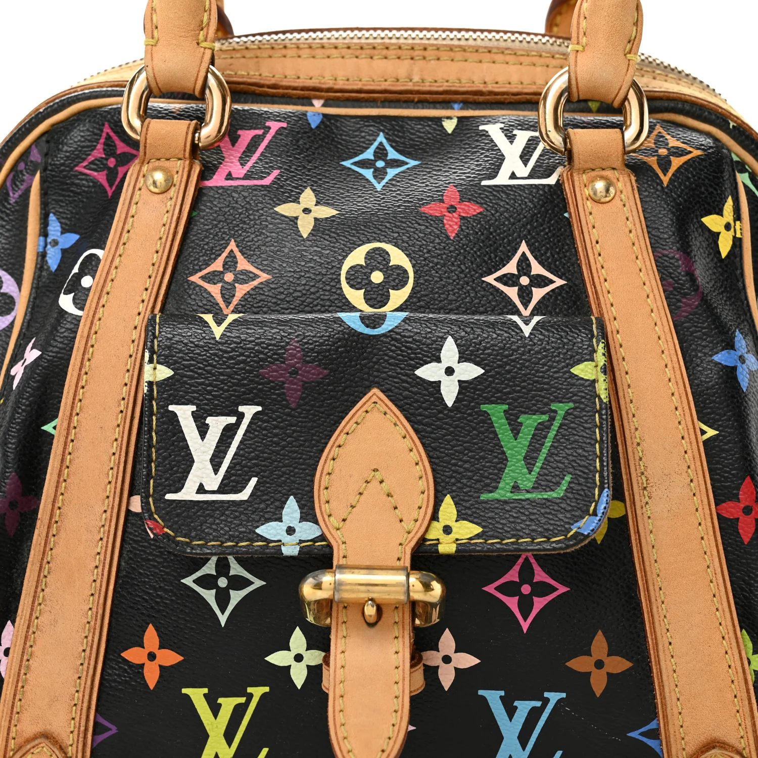 Monogram Multicolor Priscilla Black - Top Club