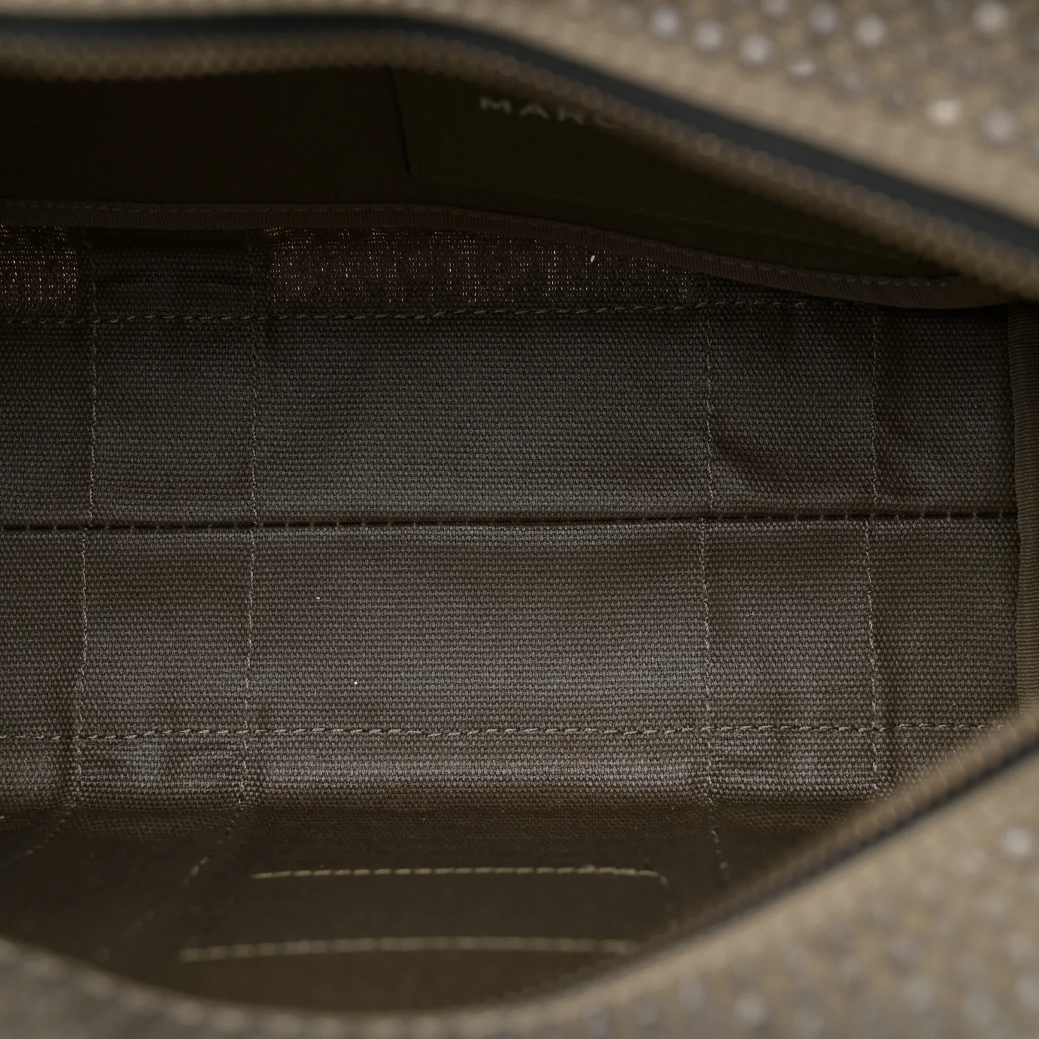 Crystal Canvas Small The Tote Bag Slate Green - Top Club