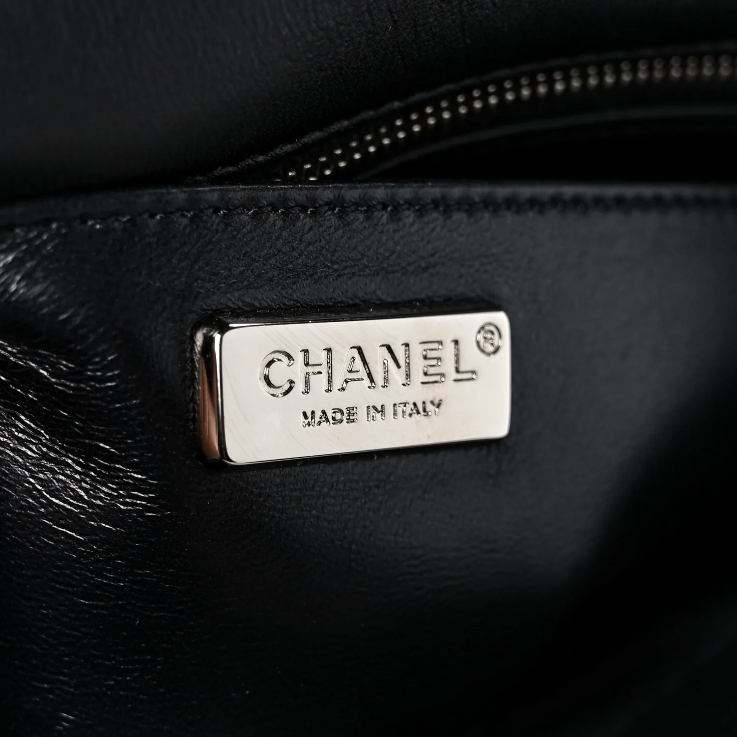 Sequin Logo Small Flap Ruthenium Multicolor - Top Club